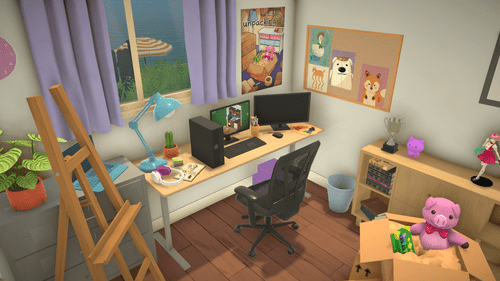 Paralives x Unpacking Collab all stamps furniture house location